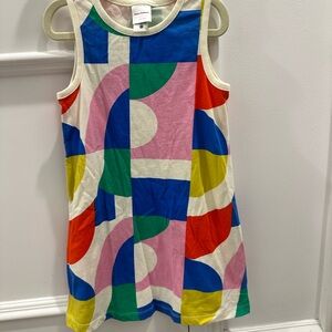 Hanna Andersson Multicolor Geometric Dress